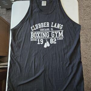 Black Clubber Lang Boxing Gym Tank Top